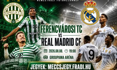 Futballszenzáció: Fradi–Real Madrid a Groupamában!